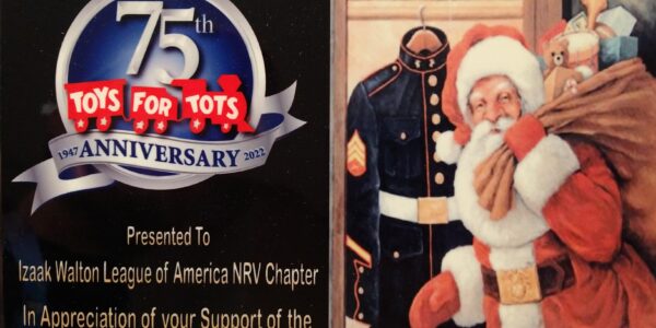 Toys for Tots 2022 award