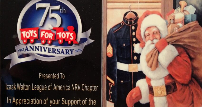 Toys for Tots 2022 award