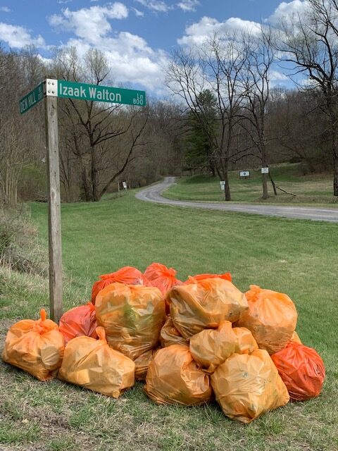 Adopt-A-Highway pickup